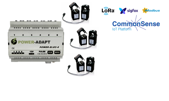 [FR] How Commonsense IoT platform & PowerElec by Eco Adapt helps to collect multi-circuit, sites and technologies  energy data?