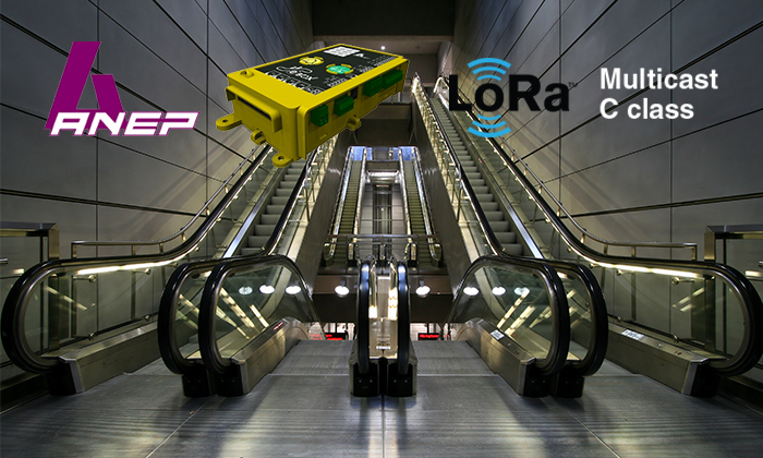 ANEP unveils E-BOX, a unique LoRaWAN solution powered by CommonSense IoT platform dedicated to remote surveillance and control of escalators and movings walkways.